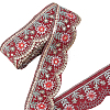 7.5Yards Vintage Jacquard Polyester Lace Ribbon SRIB-CY0001-42A-1