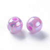 Opaque Acrylic Beads MACR-S370-D8mm-A03-2