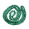 Transparent Glass Beads Strands GLAA-Q118-01A-B05-2
