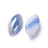 Opaque Glass Cabochons GGLA-S038-03B-5x10-3