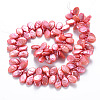 Natural Keshi Pearl Beads Strands PEAR-S021-219-2
