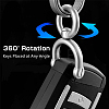 2Pcs 304 Stainless Steel Keychain Clasps FIND-FH0005-19A-3