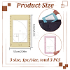 1Bag Acrylic Viewfinder AJEW-DR0002-29B-2