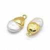 Natural Cultured Freshwater Pearl Pendants PEAR-F011-65G-4