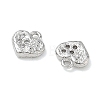 Brass Rhinestone Pendants FIND-H068-01P-2