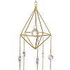 Geometric Metal Suncatchers HJEW-G018-03A-G-2