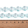 Transparent Glass Beads Strands DGLA-N021-02A-02-4