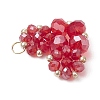 Glass Pendantns PALLOY-MZ01145-5