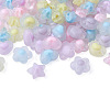 90Pcs 3 Style Transparent Acrylic Beads FACR-PJ0001-01-4