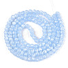 Baking Paint Glass Beads Strands DGLA-N015-6mm-06-2