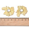 Natural Freshwater Shell Pendants SA-CBA11D7-16A-G-3