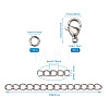 Yilisi DIY Chain Bracelets & Necklaces Kits DIY-YS0001-20P-21