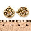 304 Stainless Steel Rhinestone Pendants RB-L002-04G-3