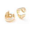 Brass Cuff Rings RJEW-L097-06P-2
