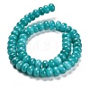 Dyed Natural White Jade Beads Strands G-G107-A04-01-3