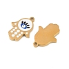 304 Stainless Steel Enamel Pendants STAS-Z190-09G-02-2