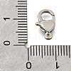 Heart Brass Lobster Claw Clasps KK-V007-20P-3