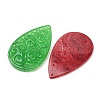 Dyed Natural Quartz Carved Big Pendants GG-CBA0022-10-2