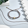   4Rolls 4 Color Nylon Thread Nylon String for Beading Jewelry Making NWIR-PH0001-87-2