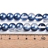 Baking Paint Transparent Glass Beads X1-DGLA-N011-10mm-08-4