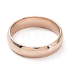 Ion Plating(IP) 304 Stainless Steel Flat Plain Band Rings STAS-I160-B-21mm-RG-2
