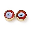 Handmade Evil Eye Lampwork Beads LAMP-P057-05G-04-2