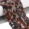 Natural Mahogany Obsidian Beads Strands G-Z061-E05-06-2