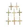 Real 18K Gold Plated Brass with Glass Pendants KK-A209-15G-1