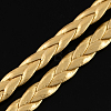 Braided Imitation Leather Metallic Cords LC-S002-5mm-27-2