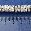 Electroplated Natural Lava Rock Beads Strands G-I360-A04-04-4