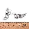 Tibetan Style Alloy Pendants TIBE-N014-13AS-3