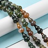 Natural Indian Agate Beads Strands G-C039-A07-2