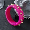 Punk Resin Bangles BJEW-P357-01P-01-1