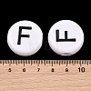 Opaque Acrylic European Beads AC-CBA3BDD-01F-3