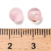 Frosted Transparent Acrylic Beads OACR-F013-12B-3