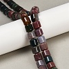 Natural Indian Agate Beads Strands G-G275-D02-10x10mm-1