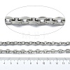 304 Stainless Steel Oval Link Chains CHS-E030-01P-2