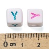 Opaque Acrylic Beads OACR-I022-01Y-3