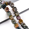 Natural Indian Agate Beads Strands G-N353-03A-02-1