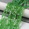 Transparent Glass Beads Strands X1-EGLA-A034-T4mm-MB11-2