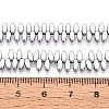 Electroplated Synthetic Non-magnetic Hematite Beads Strands G-T139-65I-4