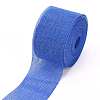 Polyester Imitation Linen Wrapping Ribbon OCOR-G007-01D-2