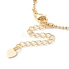 Brass Ball Chain Bracelet Making AJEW-JB00936-3