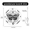 Pendulum Board Dowsing Necklace Divination DIY Making Kit DIY-CN0001-79-2