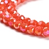 Opaque Glass Beads Stands EGLA-A035-P4mm-B03-3