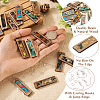 DIY Rectangle Danlge Earring Making Kit DIY-TA0005-81-4