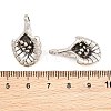 Tibetan Style Alloy Pendants AL-CBAAECB-01AS-B-3