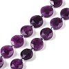 Natural Sugilite Beads Strands G-C116-A33-01-2