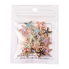 20Pcs 5 Colors Alloy Enamel Pendants ENAM-YW0002-05-6