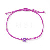 Adjustable Glass Seed Bead Link Bracelets DH6590-9-1